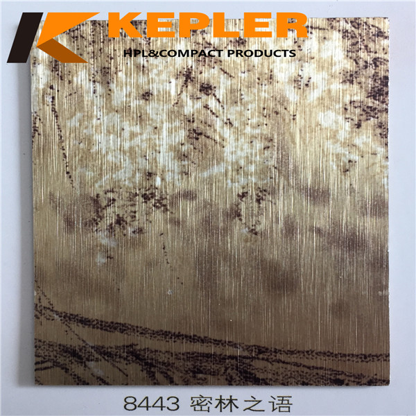 High pressure laminate/Decorative furniture hpl sheet 8443