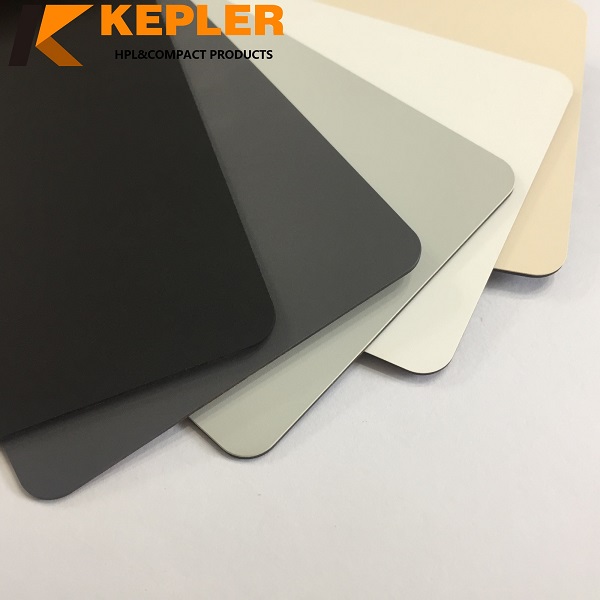 Kepler decorative waterproof anti-fingerprint cleantop high pressure laminate HPL formica sheets manufacturer