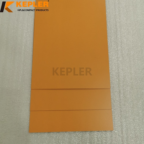 Kepler HPL High Pressure Laminate Sheet Compact Laminate Board Solid Color 8046 with Matt Finish