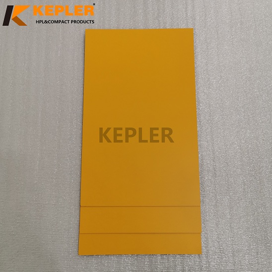 Kepler HPL High Pressure Laminate Sheet Compact Laminate Board Solid Color 8061 with Matt Finish