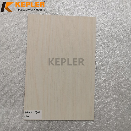 Kepler 0.9mm HPL High Pressure Laminate Sheet Compact Laminate Board Phenolic 4232NW