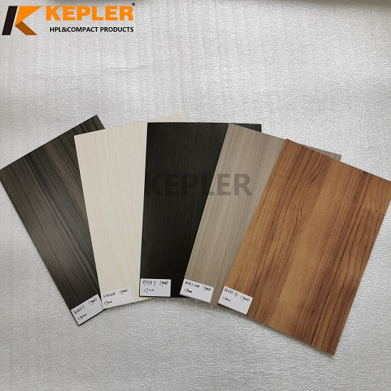 Kepler 1220*2440*0.8mm HPL High Pressure Laminate Sheet Compact Laminate Board Phenolic Resin