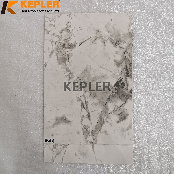 Kepler Marble Design HPL High Pressure Laminate Sheet Compact Laminate Board Phenolic Resin 83421