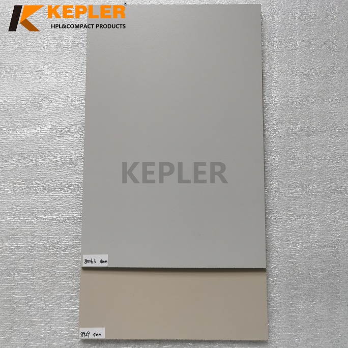 Kepler HPL High Pressure Laminate Sheet Compact Laminate Board 4mm 8929 and 80063